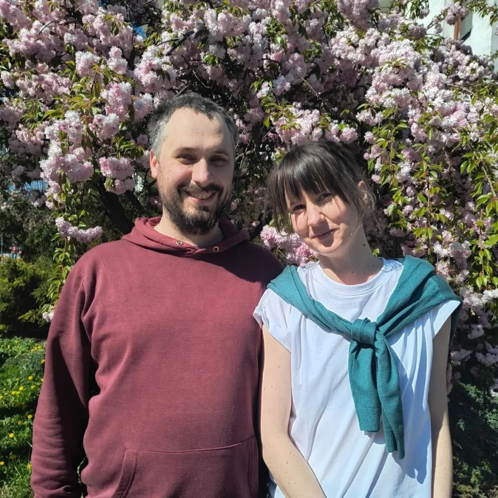 Gosia i Tomek Przybylscy — prowadzący warsztatu Mapa Rodzica, Pogłębiarka, Łódź 2026